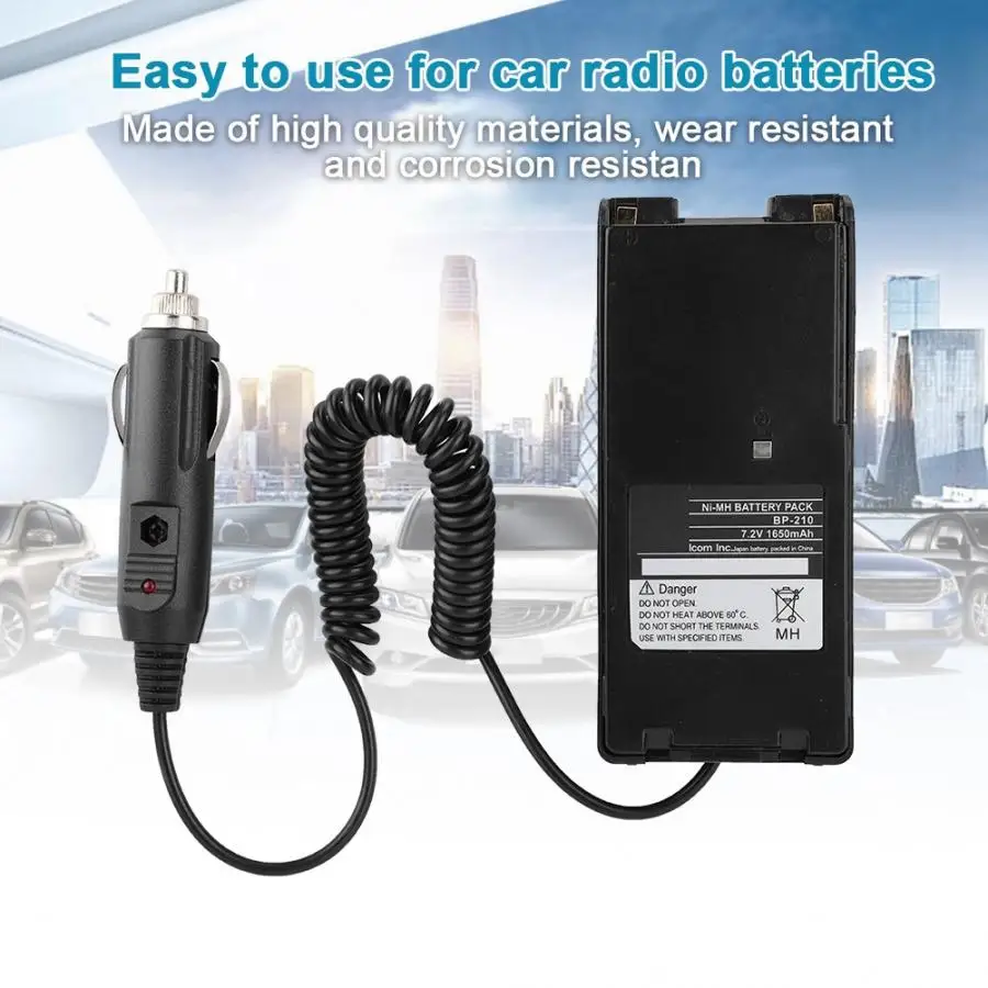 12V Car Charger Radio Battery Eliminator Adapter for ICOM IC-V8 IC-V82 IC-A6 IC-A24 IC-F3GT cargador pilas recargable
12V Car Charger Radio Battery Eliminator Adapter for ICOM IC-V8 IC-V82 IC-A6 IC-A24 IC-F3GT cargador pilas recargable