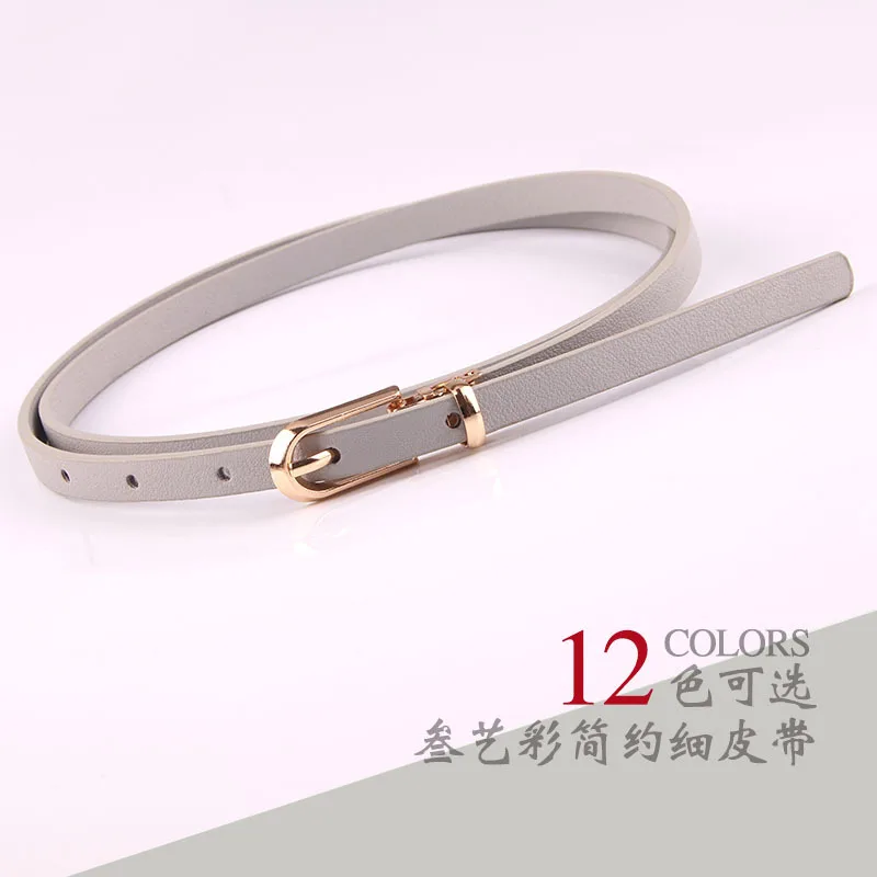 New Style Multi-Color Dress with Sweater Thin Belt Ms Versatile Pin Buckle Pu Little Leather Straps Korean-Style Belt
New Style Multi-Color Dress with Sweater Thin Belt Ms Versatile Pin Buckle Pu Little Leather Straps Korean-Style Belt