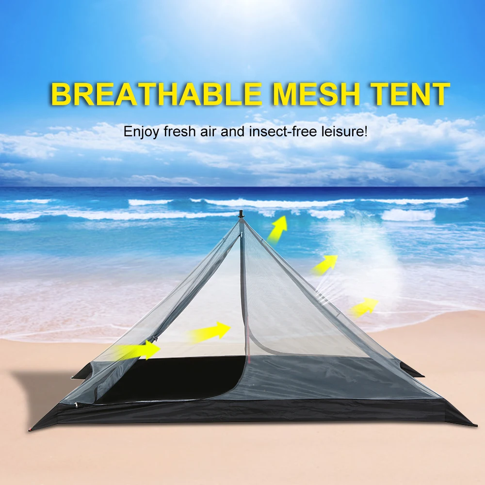 Outdoor Water Resistant Backpacking Tent Camping Ultralight Tent Double Layer Inner Mesh Fishing Hunting Beach Travel Tents
Outdoor Water Resistant Backpacking Tent Camping Ultralight Tent Double Layer Inner Mesh Fishing Hunting Beach Travel Tents