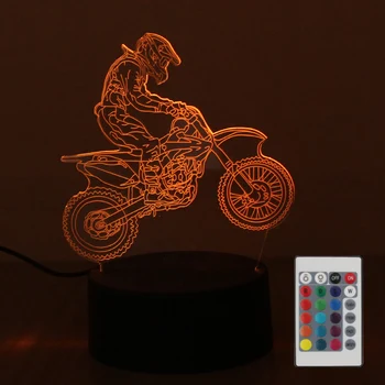 New Style 5W 3D 10LED RGB Night Light with Remote Control Beside Desk Lamp 16Colors Battery Powered/ USB Operated for Home Party
New Style 5W 3D 10LED RGB Night Light with Remote Control Beside Desk Lamp 16Colors Battery Powered/ USB Operated for Home Party