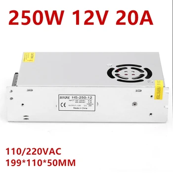 LED Power Supply 12V 20A 250W LED Driver Power Supply 12V Power 3528 5050 Lighting For Fan cooling S-250-12
LED Power Supply 12V 20A 250W LED Driver Power Supply 12V Power 3528 5050 Lighting For Fan cooling S-250-12