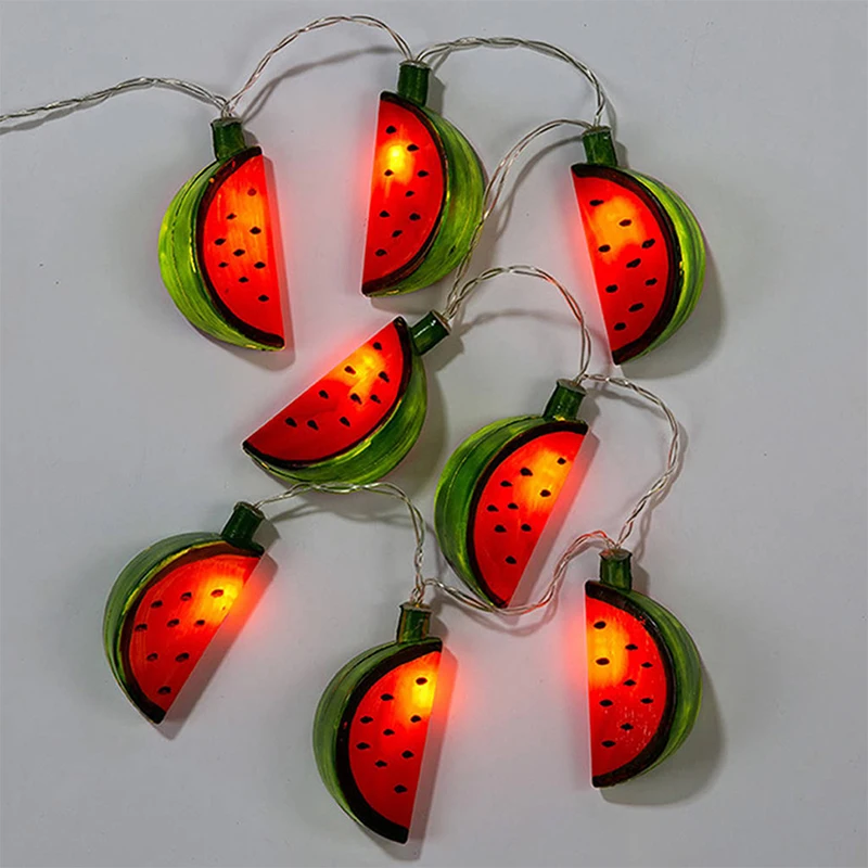 1.5M 10LEDS Natal party Leds String Lights Fruit Watermelon lemon Shaped New year Xmas Tree decor Christmas decoration For Home
1.5M 10LEDS Natal party Leds String Lights Fruit Watermelon lemon Shaped New year Xmas Tree decor Christmas decoration For Home