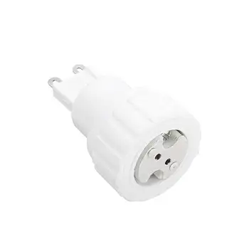 Retardant PBT Lamp Holder G9 To MR16 Lamp Base Converter Adapter Socket Base For LED Halogen CFL Light Bulb AC220V
Retardant PBT Lamp Holder G9 To MR16 Lamp Base Converter Adapter Socket Base For LED Halogen CFL Light Bulb AC220V