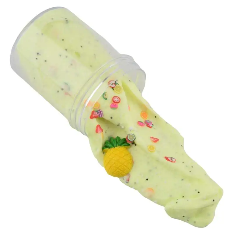 120ml DIY Pineapple Slime Clay Cotton Mud Fluffy Crunchy Foam Balls Toys Clay Modelling Clay Playdough Slimes Toy
120ml DIY Pineapple Slime Clay Cotton Mud Fluffy Crunchy Foam Balls Toys Clay Modelling Clay Playdough Slimes Toy