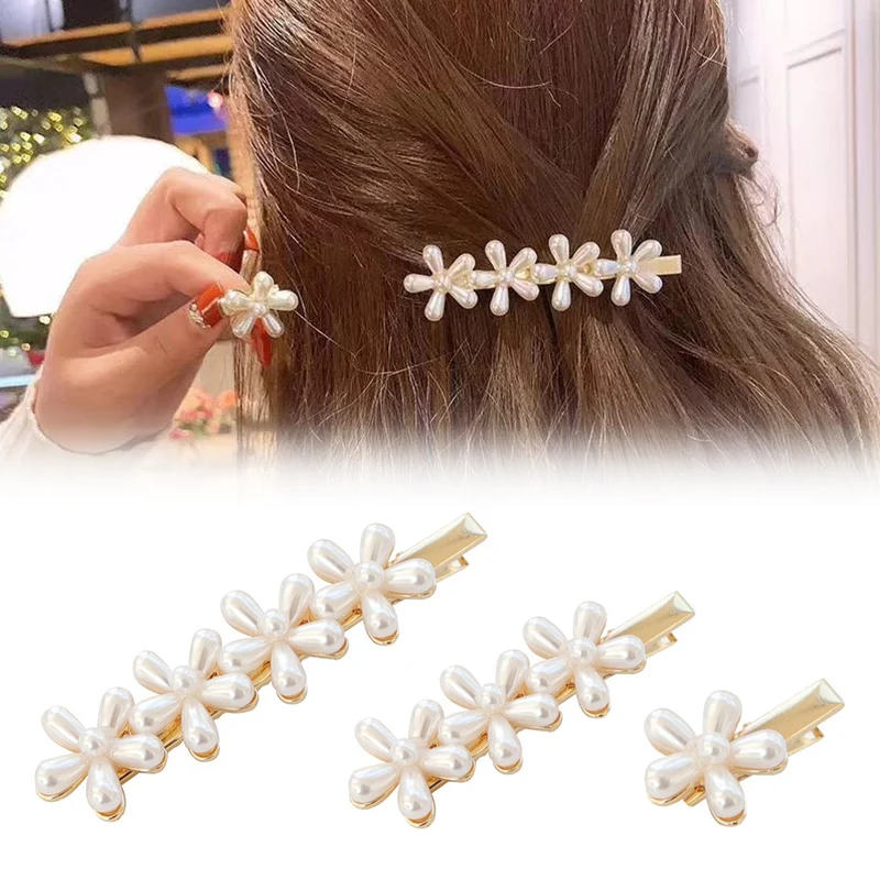 Girl Wedding Women Elegant Pearl Barrette Fashion Hairpin Hair Jewelry Hair Clips Flower Vintage Bride
Girl Wedding Women Elegant Pearl Barrette Fashion Hairpin Hair Jewelry Hair Clips Flower Vintage Bride
