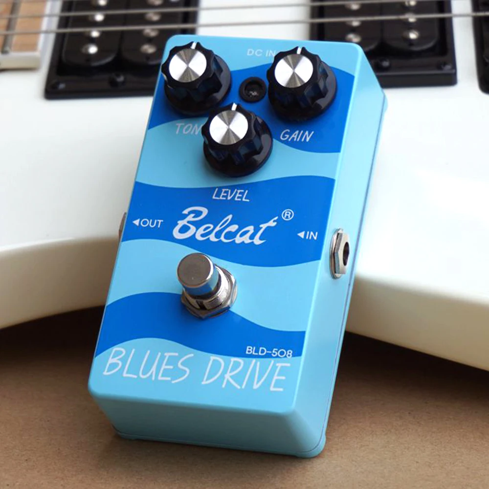 Belcat BLUES DRIVE Electric Guitar Effect Pedal with Tone Gain Level Control Effects Stompbox True bypass BLD-508
Belcat BLUES DRIVE Electric Guitar Effect Pedal with Tone Gain Level Control Effects Stompbox True bypass BLD-508