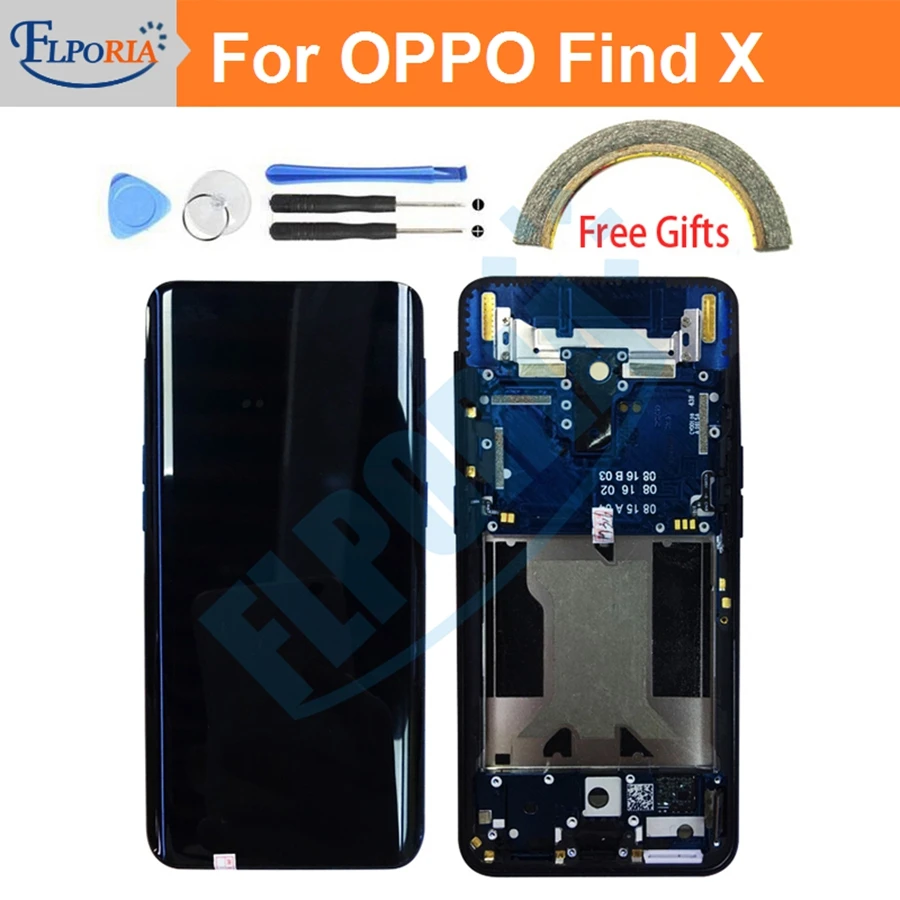 Original New 6.42 LCD Screen For OPPO Find X LCD Display+Touch Screen Digitizer Assembly With Frame For Oppo FindX FDX
Original New 6.42 LCD Screen For OPPO Find X LCD Display+Touch Screen Digitizer Assembly With Frame For Oppo FindX FDX