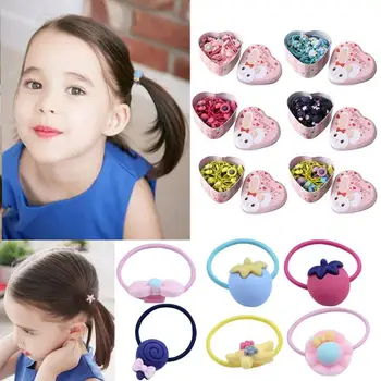 20pcs Cartoon Cute Elastic Hair Bands Fashion Kids Girls Rubber Bands Hair Styling Accessories Tools Hair Bands With Storage Box
20pcs Cartoon Cute Elastic Hair Bands Fashion Kids Girls Rubber Bands Hair Styling Accessories Tools Hair Bands With Storage Box