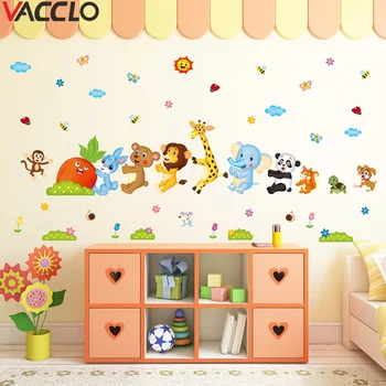 Cartoon Animal Pull Radish Wall Sticker Kids Room Bedroom Living Room Removable Wall Stickers Wall Decal adesivos de parede
Cartoon Animal Pull Radish Wall Sticker Kids Room Bedroom Living Room Removable Wall Stickers Wall Decal adesivos de parede