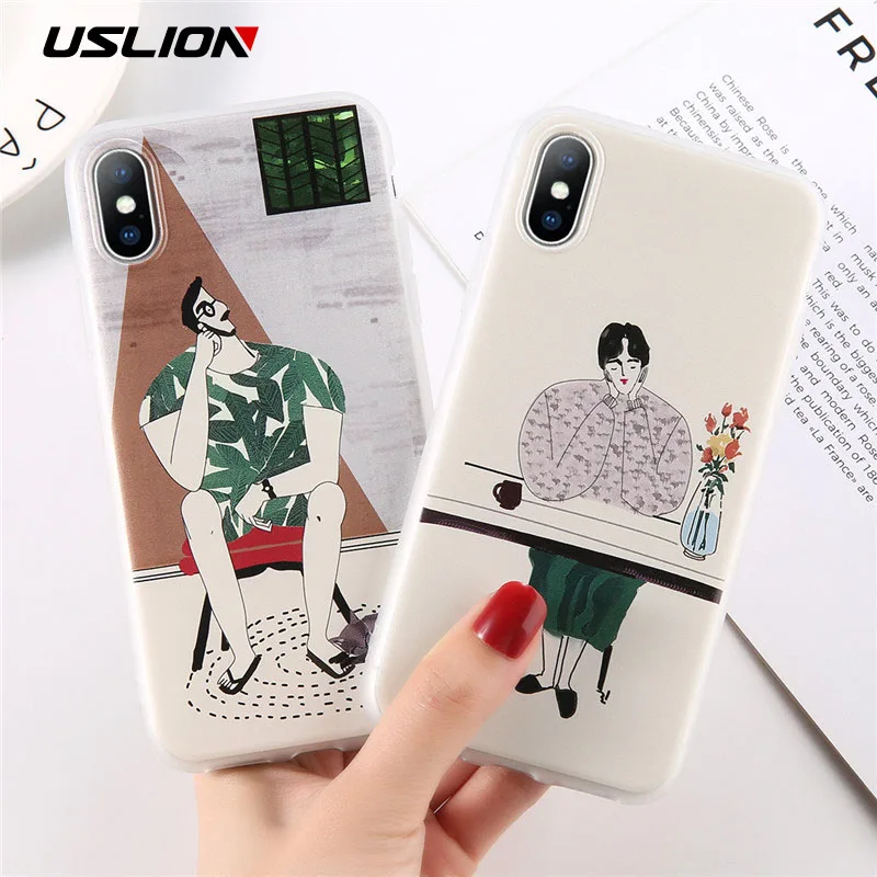 USLION Cactus Phone Case For iPhone 6 6s 7 8 Plus Green Plant Soft TPU Cover For iphone X XS XR Xs Max Patterned Cute Cases Capa
USLION Cactus Phone Case For iPhone 6 6s 7 8 Plus Green Plant Soft TPU Cover For iphone X XS XR Xs Max Patterned Cute Cases Capa
