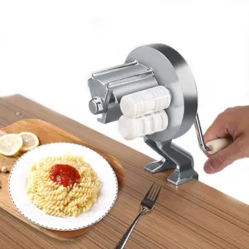 Aluminium Alloy Removable Press Noodle Maker Roller Machine Household Split Type Hand Crank Cutter Fresh Noodle Making Kitchen
Aluminium Alloy Removable Press Noodle Maker Roller Machine Household Split Type Hand Crank Cutter Fresh Noodle Making Kitchen