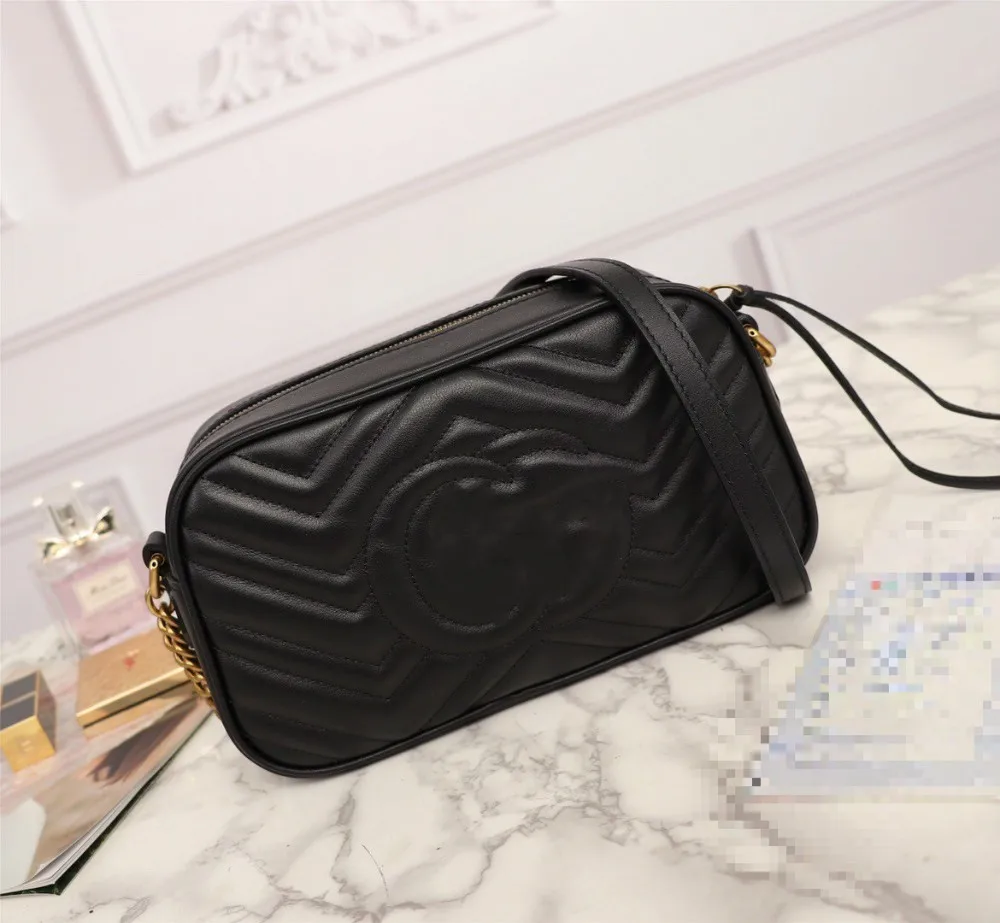 TOPEST Genuine Leather Flap High End Black Shoulder Women Bag
