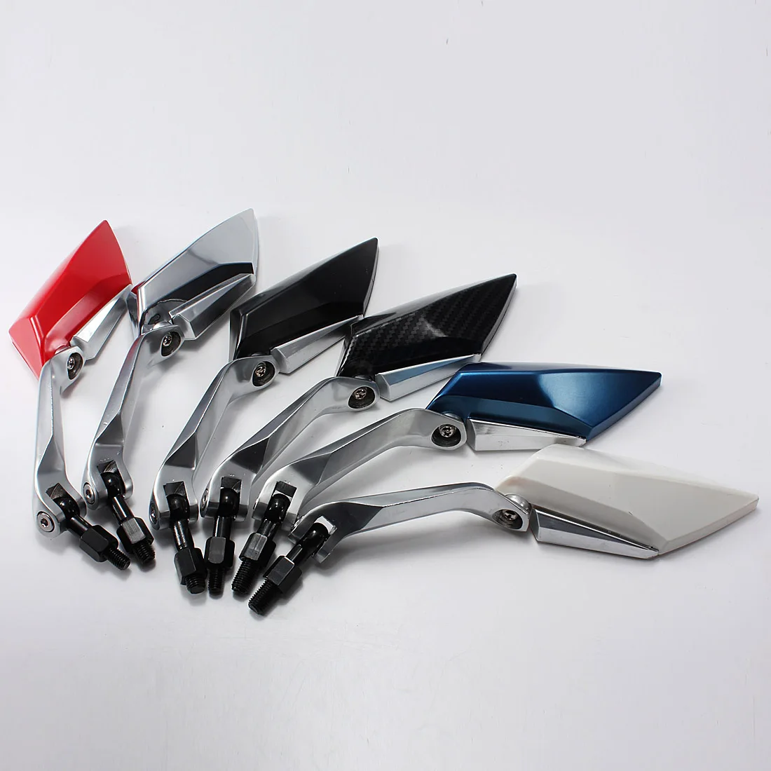 2pcs Universal Motorcycle Scooter Billet Rear View Mirror For Yamaha /Honda /Suzuki /Kawasaki /BMW /Ducati
2pcs Universal Motorcycle Scooter Billet Rear View Mirror For Yamaha /Honda /Suzuki /Kawasaki /BMW /Ducati