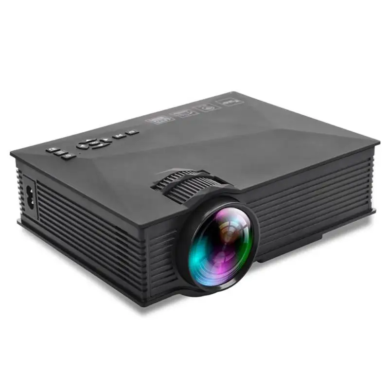 

UC46 Plus Portable Mini Pico Projector 800x480 Video Projector 1200 lumens WIFI Support Miracast/Airplay Home Theater Cinema