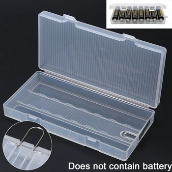 Portable Practical Transparent Storage Box Durable Large With Hook Hard Case PP Dustproof Waterproof Battery Holder 8X18650
Portable Practical Transparent Storage Box Durable Large With Hook Hard Case PP Dustproof Waterproof Battery Holder 8X18650