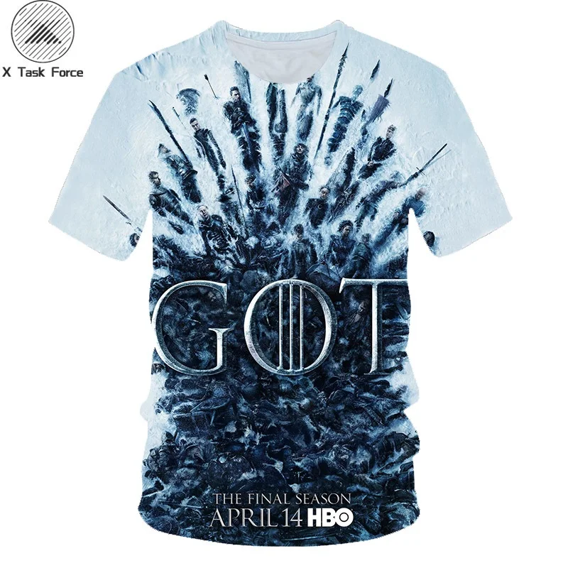 Fashion Game of Thrones Dragon Playing Fire 3D Printed Men/Women T-shirt Men tshirt Tops Tee Fashion Print t s-hirt X Task Force
Fashion Game of Thrones Dragon Playing Fire 3D Printed Men/Women T-shirt Men tshirt Tops Tee Fashion Print t s-hirt X Task Force