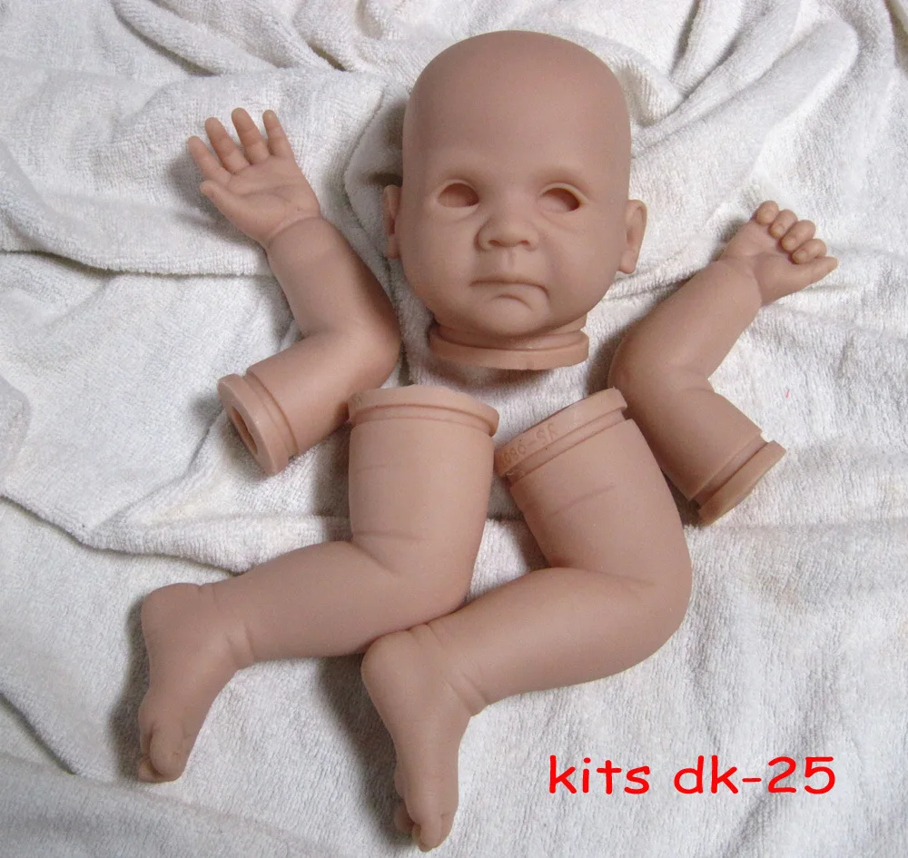 20inch Vinyl Silicone Reborn Doll Kits Unfinished Lifelike Reborn Baby DIY Body Parts Mold Unpainted Blank Realistic Doll Kits
20inch Vinyl Silicone Reborn Doll Kits Unfinished Lifelike Reborn Baby DIY Body Parts Mold Unpainted Blank Realistic Doll Kits