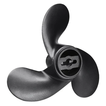 309-64107-0 Aluminum Alloy 7.4 X 5.7 Marine Propeller For Nissan Tohatsu Evinrude Johnson 2.2-3.3Hp Black 3 Blades R Rotation
309-64107-0 Aluminum Alloy 7.4 X 5.7 Marine Propeller For Nissan Tohatsu Evinrude Johnson 2.2-3.3Hp Black 3 Blades R Rotation