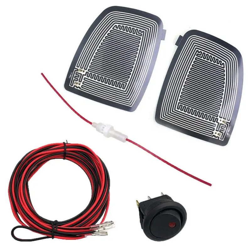 Universal DC 12V Car Wing Mirror Heated Pad Quick Warm Heated Mirrors Defogger Remove Ice\Rain\Frost Safe Driving Blind Spot
Universal DC 12V Car Wing Mirror Heated Pad Quick Warm Heated Mirrors Defogger Remove Ice\Rain\Frost Safe Driving Blind Spot