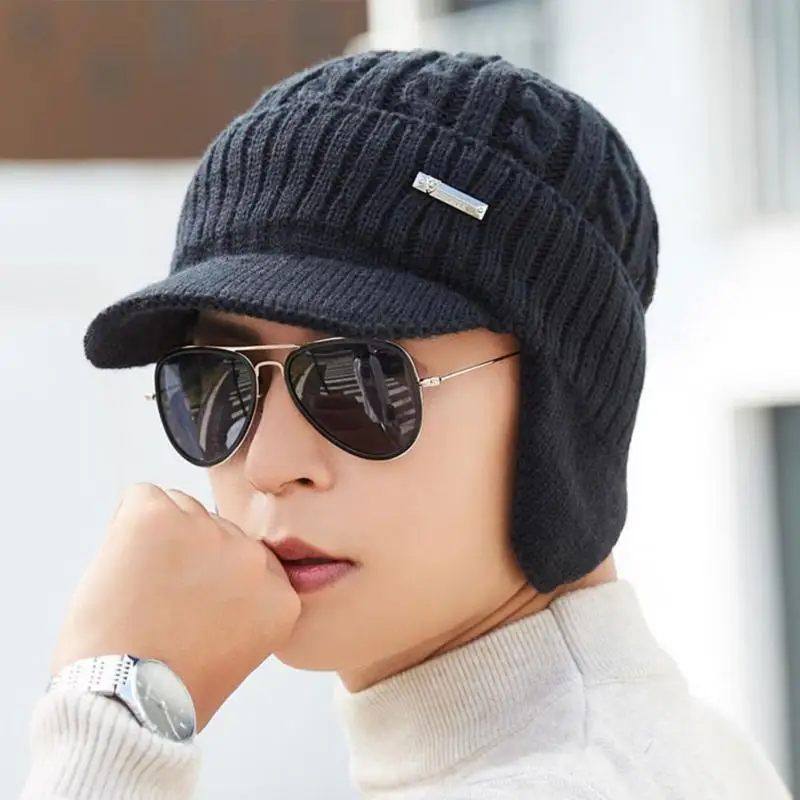 Winter Unisex Bomber Hat For Men Adult Cap Earflap Windproof Ushanka Waterproof Earmuffs Knitted Hat
Winter Unisex Bomber Hat For Men Adult Cap Earflap Windproof Ushanka Waterproof Earmuffs Knitted Hat