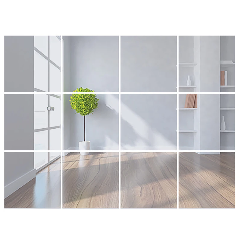 16pcs 3D Mirror Wall Stickers Decal Self-Adhesive Tiles Mirror Stickers Art Home Decors Mirror Mural For Living Room
16pcs 3D Mirror Wall Stickers Decal Self-Adhesive Tiles Mirror Stickers Art Home Decors Mirror Mural For Living Room