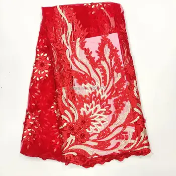 New Big Red Designs African French Lace Fabric High Quality Nigeria african French Net Lace 2019 With Stone and Beaded For Women
New Big Red Designs African French Lace Fabric High Quality Nigeria african French Net Lace 2019 With Stone and Beaded For Women