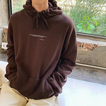 2018 Winter New Young Men's Wild Loose Small Letters Bright Color Trend Fashion Personality Plus Velvet Hoodie Pullover
2018 Winter New Young Men's Wild Loose Small Letters Bright Color Trend Fashion Personality Plus Velvet Hoodie Pullover