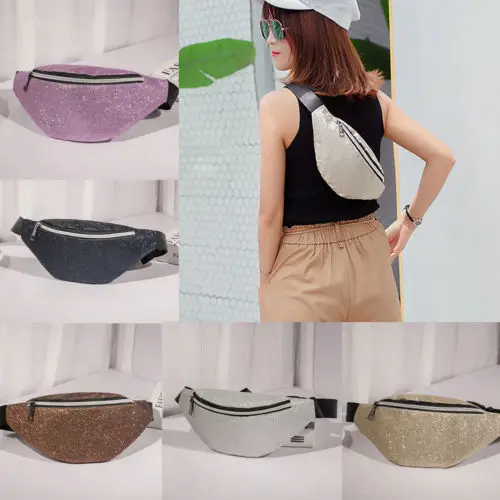Pure Color New Fashion Fanny Pack Hip Waist Pack Belt Pouch Women Reflective Shine Zippered Waist Bag High Quality
Pure Color New Fashion Fanny Pack Hip Waist Pack Belt Pouch Women Reflective Shine Zippered Waist Bag High Quality