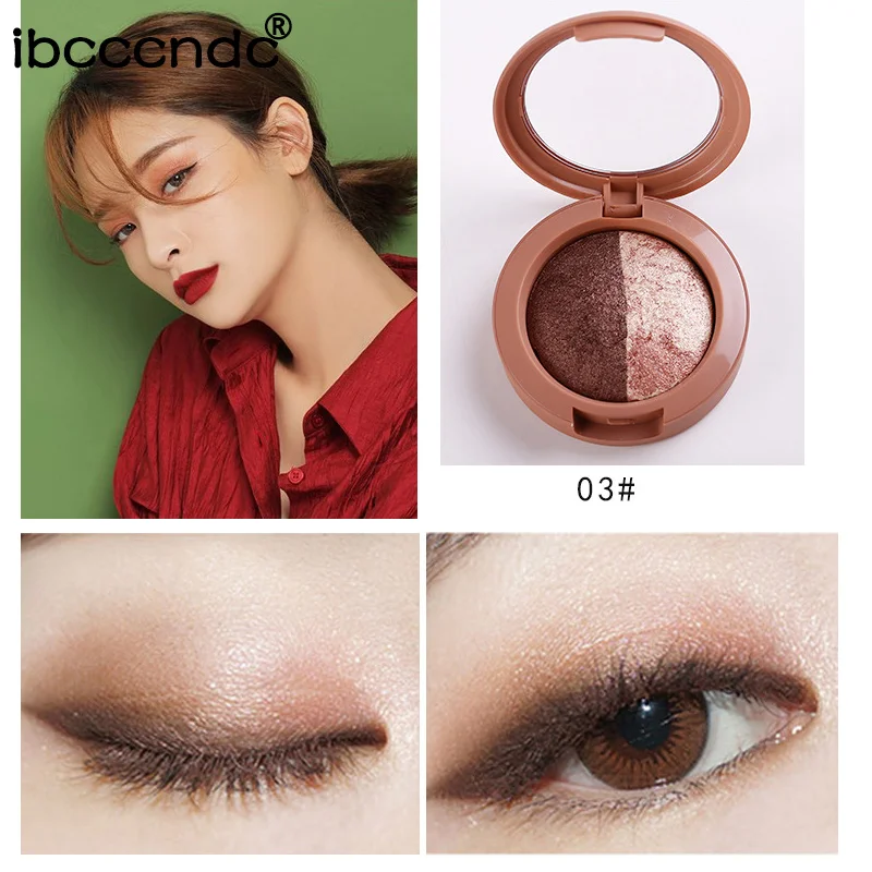 New Double Color Eyeshadow Smoky Matte Eyeshadow Mixed Color Baking Powder Eye Shadow Palette Nude Glitter Cosmetic Makeup Tools
New Double Color Eyeshadow Smoky Matte Eyeshadow Mixed Color Baking Powder Eye Shadow Palette Nude Glitter Cosmetic Makeup Tools