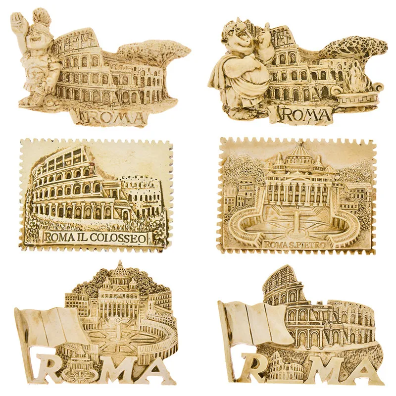 Roma Resin Fridge Magnets Stamp City Hall Flag Colosseo Refrigerator Stickers Collection Modern Home Kitchen Decorative Supplies
Roma Resin Fridge Magnets Stamp City Hall Flag Colosseo Refrigerator Stickers Collection Modern Home Kitchen Decorative Supplies