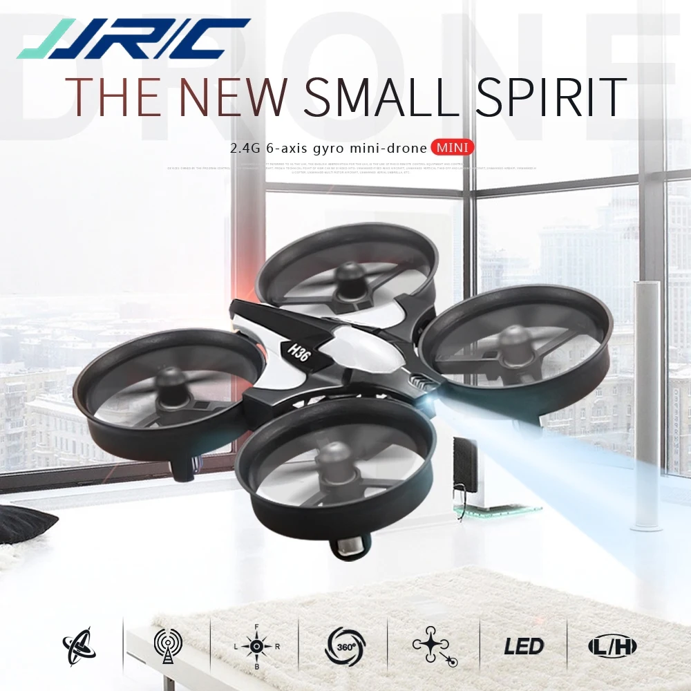 

New JJRC H36 Mini Drone 6 Axis RC Micro Quadcopters With Headless Mode One Key Return Helicopter VS JJRC H8 Dron Toys For Kids