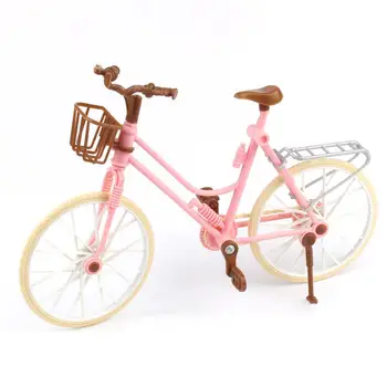 Mini Pink Bicycle Model Toy With Basket And Safety Cap Children Doll Toy Accessories
Mini Pink Bicycle Model Toy With Basket And Safety Cap Children Doll Toy Accessories