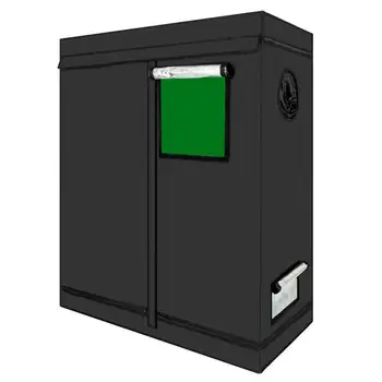 120 x 60 x 150cm Home Use Dismountable Hydroponic Plant Growing Tent with Window Green & Black
120 x 60 x 150cm Home Use Dismountable Hydroponic Plant Growing Tent with Window Green & Black
