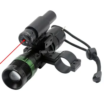 Tactical Zoomable LED Flashlight Torch and Red Dot Laser Sight with Scope Mount Hunting Accessories
Tactical Zoomable LED Flashlight Torch and Red Dot Laser Sight with Scope Mount Hunting Accessories