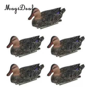 New 5Pcs/Pack Portable Mallard Black Duck Decoys for Hunting Garden Yard Ornaments for Outdoor Hunting Decoy Garden Ornament
New 5Pcs/Pack Portable Mallard Black Duck Decoys for Hunting Garden Yard Ornaments for Outdoor Hunting Decoy Garden Ornament