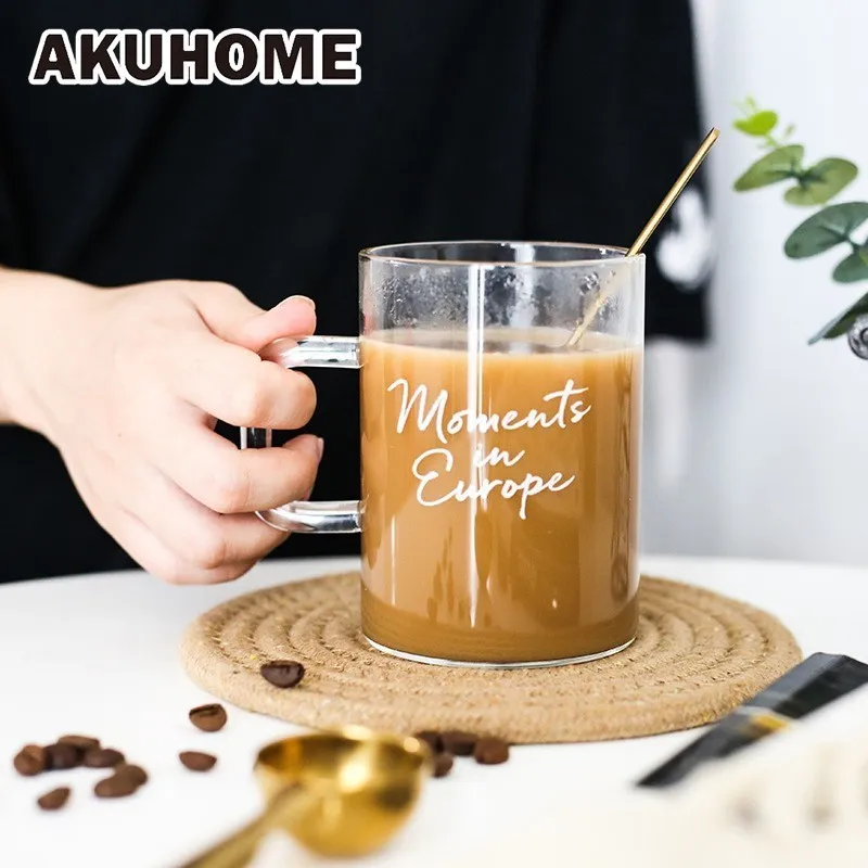 1pcs Transparent Glass Tumbler Wine Glasses Reusable Fruit Juice Beer Milk Tea Cups AKUHOME
1pcs Transparent Glass Tumbler Wine Glasses Reusable Fruit Juice Beer Milk Tea Cups AKUHOME