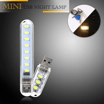 3/8 LEDs Portable Mini USB Flashlight Desk Lamp Work Lighting Book Light For PC Desktop Laptop Notebook Reading Power Bank
3/8 LEDs Portable Mini USB Flashlight Desk Lamp Work Lighting Book Light For PC Desktop Laptop Notebook Reading Power Bank