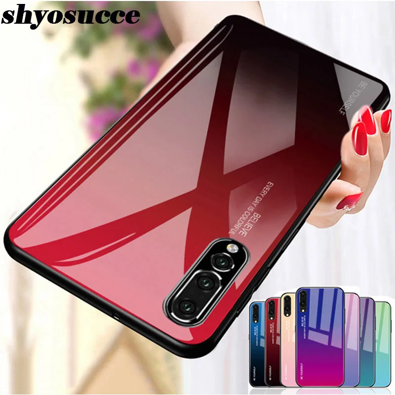 Gradient Tempered Glass Phone Case For Huawei Honor 8X Mate 20 Pro Mate 10 P20 Lite P Smart Plus Nova 3i 3 4 P30 Cover Housing
Gradient Tempered Glass Phone Case For Huawei Honor 8X Mate 20 Pro Mate 10 P20 Lite P Smart Plus Nova 3i 3 4 P30 Cover Housing