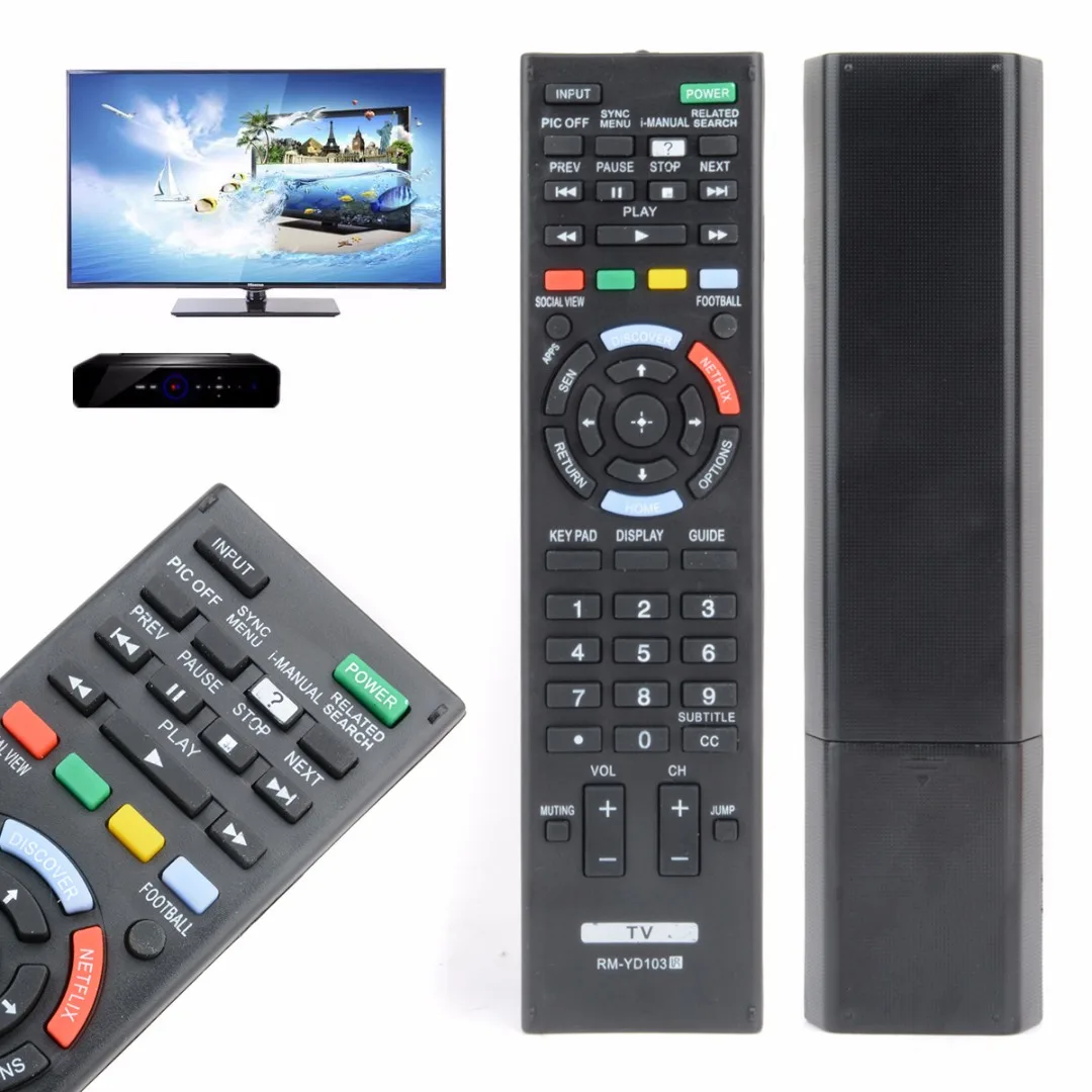 Mayitr 1pc Black Remote Control Contrller Fit For SONY Bravia TV KDL-40HX750 KDL-50W790BRM-YD103
Mayitr 1pc Black Remote Control Contrller Fit For SONY Bravia TV KDL-40HX750 KDL-50W790BRM-YD103