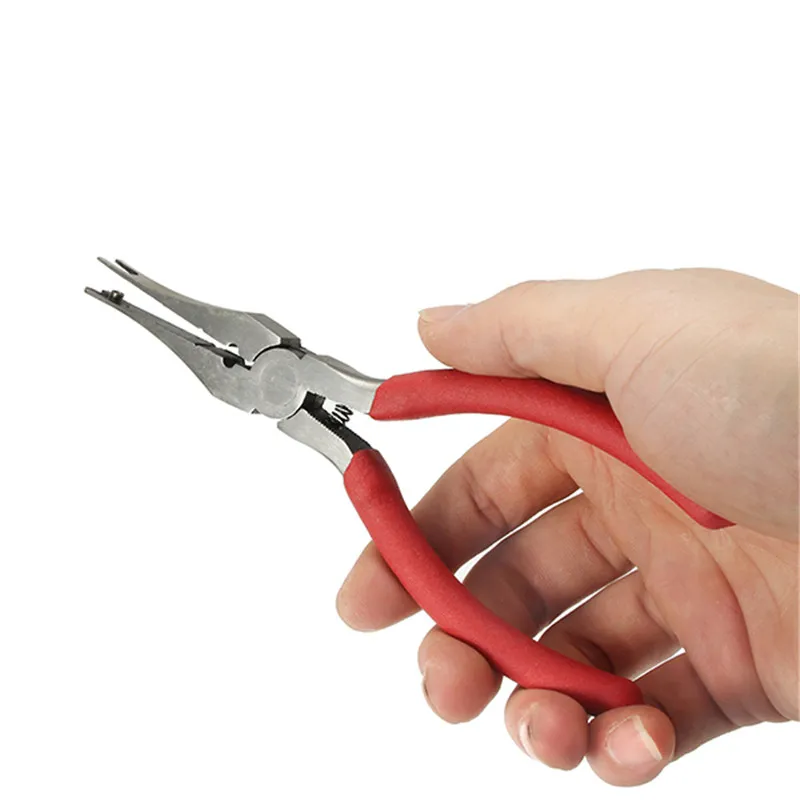 6inch Universal Ball Link Pliers Repair Hand Tool Kit Red Handle Helicopter Airplane Car Model Toys Dismounting Ball Head Buckle
6inch Universal Ball Link Pliers Repair Hand Tool Kit Red Handle Helicopter Airplane Car Model Toys Dismounting Ball Head Buckle