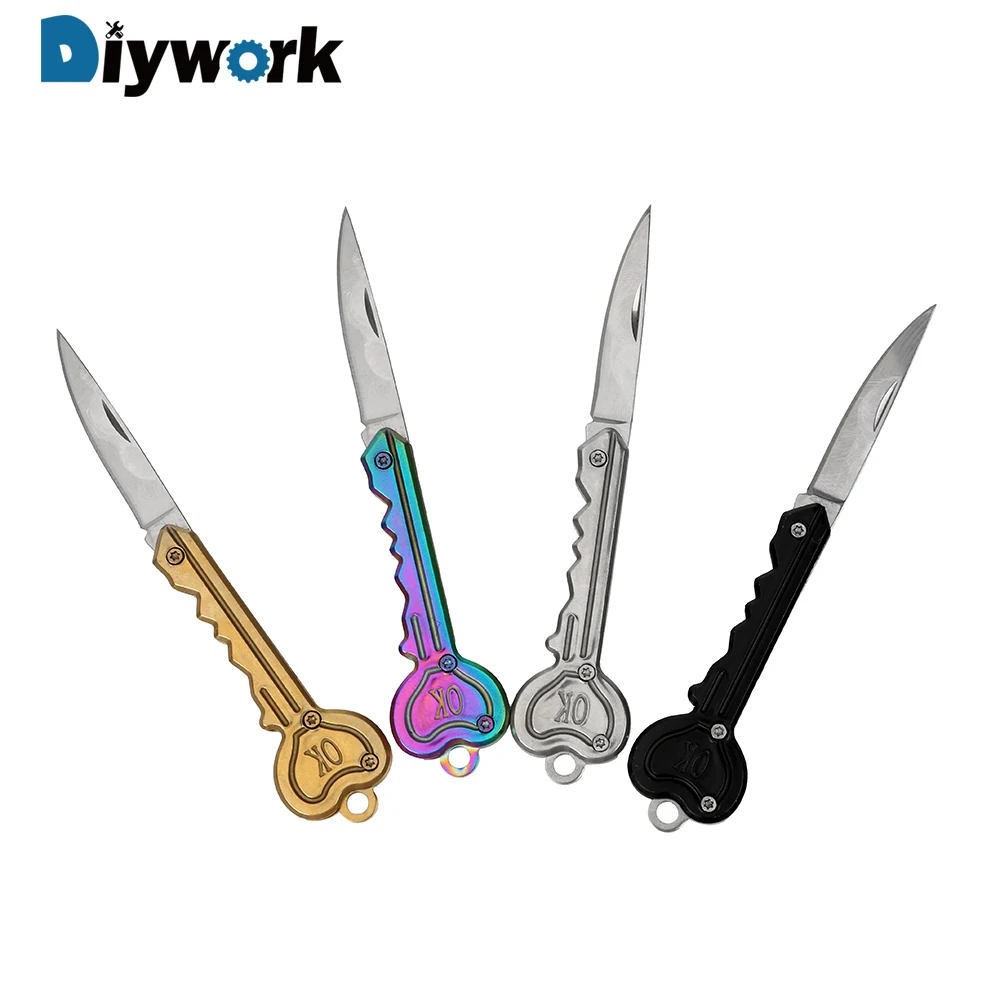 DIYWORK Letter Box Opener Hand Tool Sets Paper Cutter Mini Key Knife Keyring Blade Camp Outdoor Survive Tools Fold Pocket Knife
DIYWORK Letter Box Opener Hand Tool Sets Paper Cutter Mini Key Knife Keyring Blade Camp Outdoor Survive Tools Fold Pocket Knife