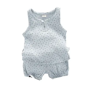 Summer Children Girls Kids Cotton Clothes Infant Point Vest Shorts 2pcs/Sets Child Toddler Fashion Casual Wear Baby Tracksuits
Summer Children Girls Kids Cotton Clothes Infant Point Vest Shorts 2pcs/Sets Child Toddler Fashion Casual Wear Baby Tracksuits