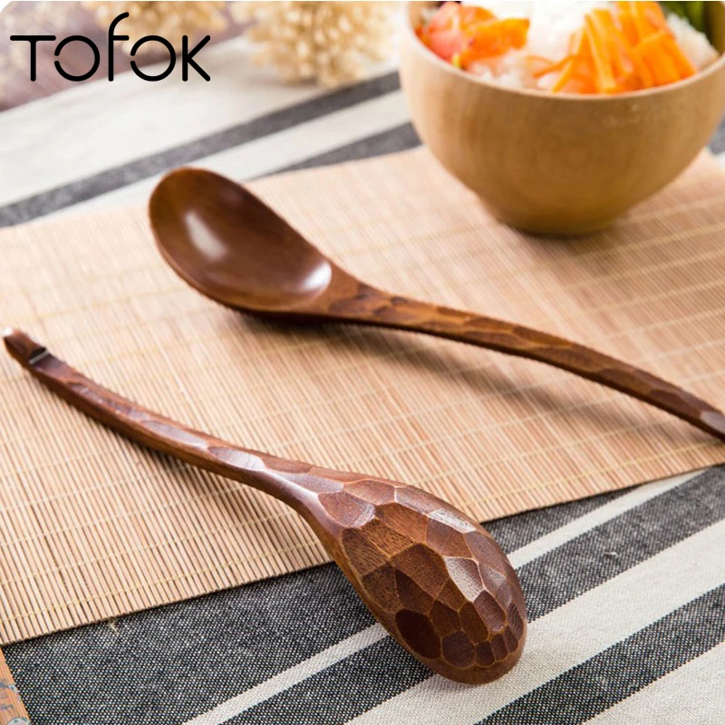 Tofok Wooden Spoon Tortoise Shell Soup Ladle Coffee Long Handle Catering Porridge Serving Scoop Tableware Kitchen Accessories
Tofok Wooden Spoon Tortoise Shell Soup Ladle Coffee Long Handle Catering Porridge Serving Scoop Tableware Kitchen Accessories
