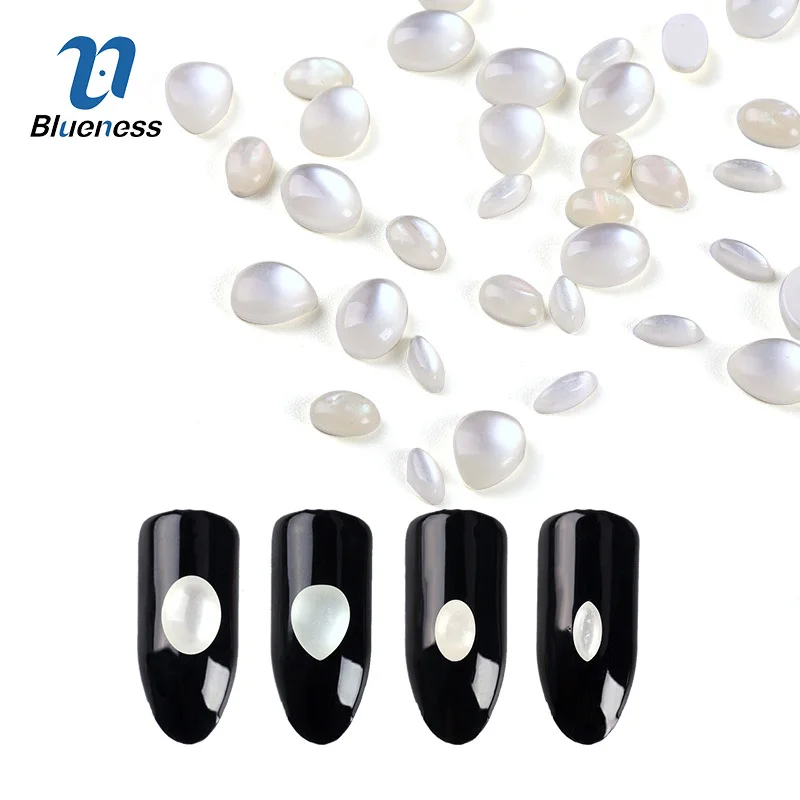 20Pcs/Lot Nails Decor Smooth White Jade Stones For DIY Nail Art Decorations Oval ,Water-Drop Design Manicure Accessories
20Pcs/Lot Nails Decor Smooth White Jade Stones For DIY Nail Art Decorations Oval ,Water-Drop Design Manicure Accessories