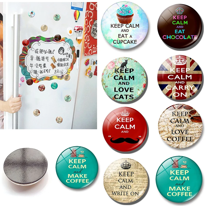 1PC Magnetic Popular "Keep Calm" Refrigerator Stickers Hot Sale Home Decoration Glass Message Board Cute Fridge Magnet
1PC Magnetic Popular "Keep Calm" Refrigerator Stickers Hot Sale Home Decoration Glass Message Board Cute Fridge Magnet