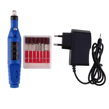 1Set DIY Manicure Predicure Nail Art Grinding Drill Device with Drill 6 Bits Professional Electric Nail Toenail File Machine Pen
1Set DIY Manicure Predicure Nail Art Grinding Drill Device with Drill 6 Bits Professional Electric Nail Toenail File Machine Pen