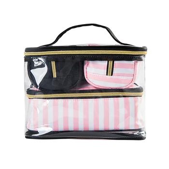 Pink Dots Transparent Storage Bags Set Organizers Women's Cosmetic Toiletries Makeup Travel Zipper Pouch Briefs Accessories
Pink Dots Transparent Storage Bags Set Organizers Women's Cosmetic Toiletries Makeup Travel Zipper Pouch Briefs Accessories