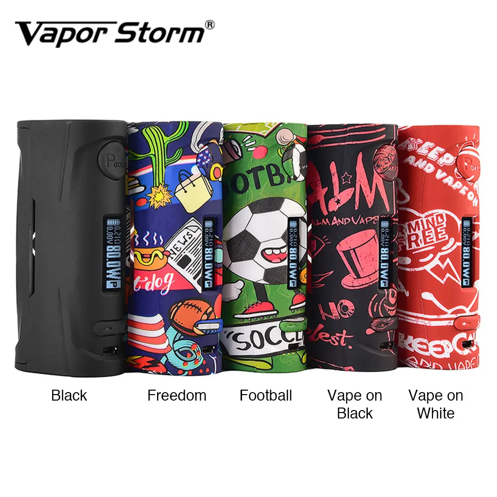Vapor Storm Puma Baby 80W TC Box Mod Powered By Single 18650 Battery Lightweight E-Cigarette Vape Mod for RDA RDTA Vaper Kit
Vapor Storm Puma Baby 80W TC Box Mod Powered By Single 18650 Battery Lightweight E-Cigarette Vape Mod for RDA RDTA Vaper Kit