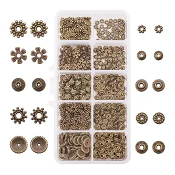 1 Box 500 PCS 10-Style Antique Tibetan Bronze Spacer Beads Jewelry Findings Accessories for Bracelet Necklace Jewelry Making
1 Box 500 PCS 10-Style Antique Tibetan Bronze Spacer Beads Jewelry Findings Accessories for Bracelet Necklace Jewelry Making