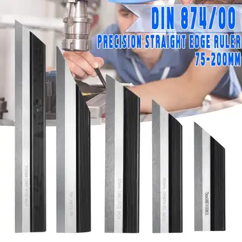75/100/125/150/200mm Accuracy Ruler Leveling Ruler INOX StraightEdge DIN874-00 Stainless Steel for Machine Tool Working Platform
75/100/125/150/200mm Accuracy Ruler Leveling Ruler INOX StraightEdge DIN874-00 Stainless Steel for Machine Tool Working Platform